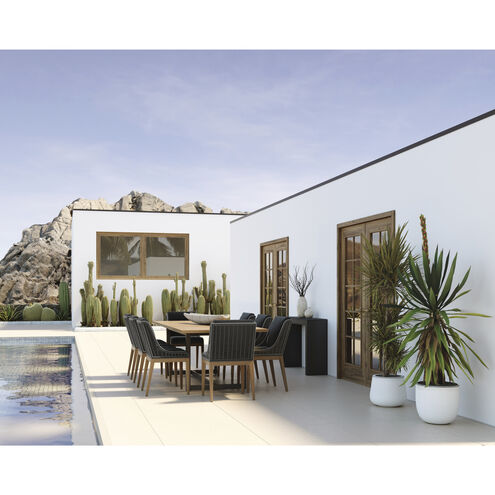 Sorrento Natural / Arashi Black Outdoor Dining Chair